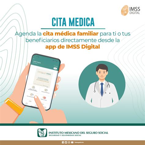 cita imss en linea|Agenda tu Cita médica desde la App IMSS Digital